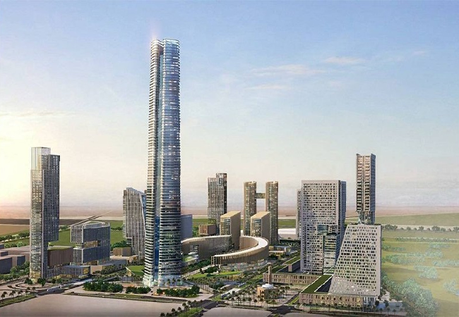 central iconic tower New Capital Modon