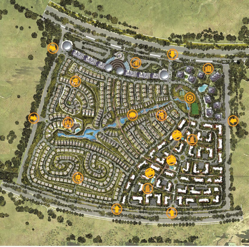 ilbosco city New Capital Misr Italia