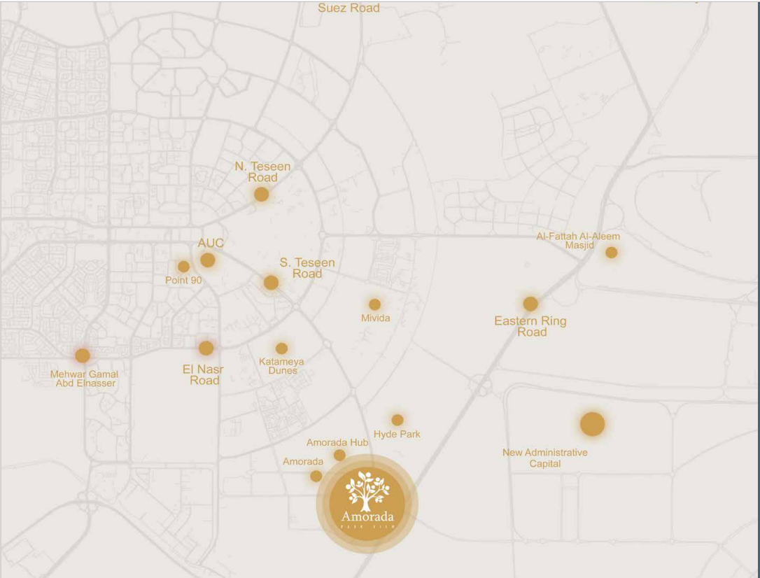 Amorada New Cairo Compound AFAQ