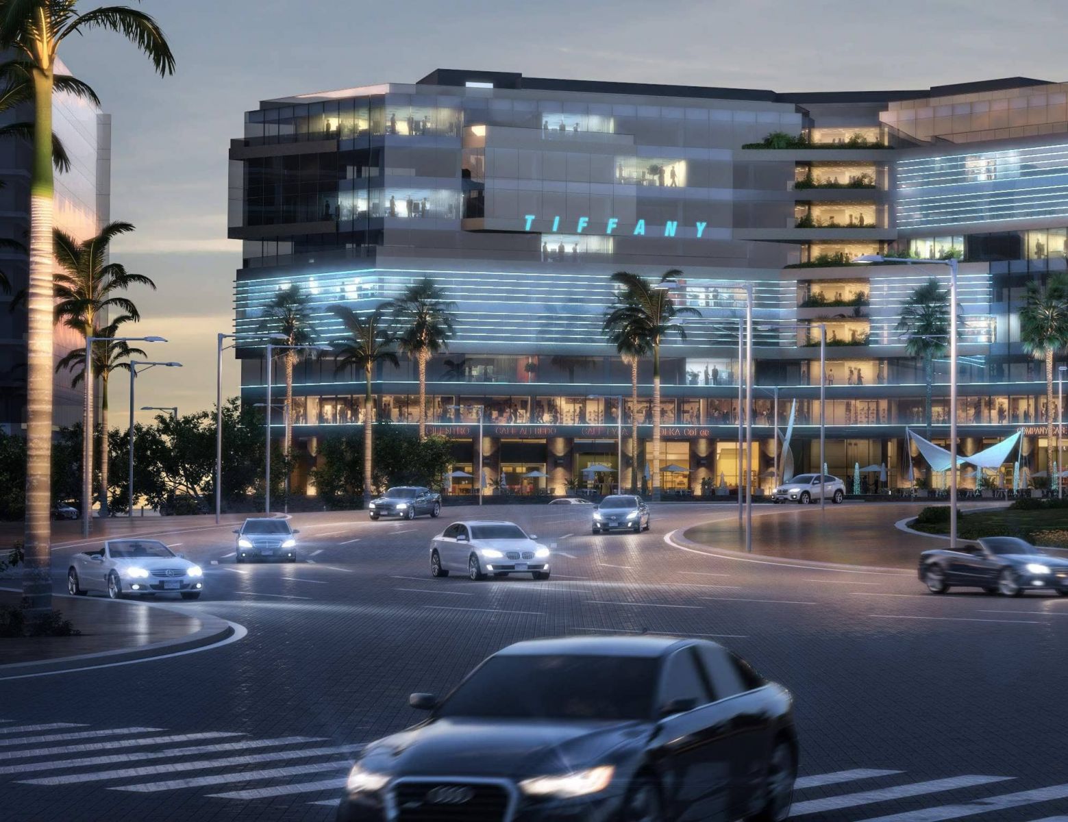 مول تيفاني العاصمة الإدارية الجديدة Pillarz العقارية – Tiffany Mall New Capital