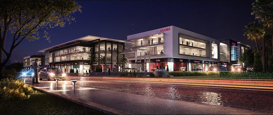Hurry up to book an office in Agora Commercial Mall, with an area starting from 100 m²