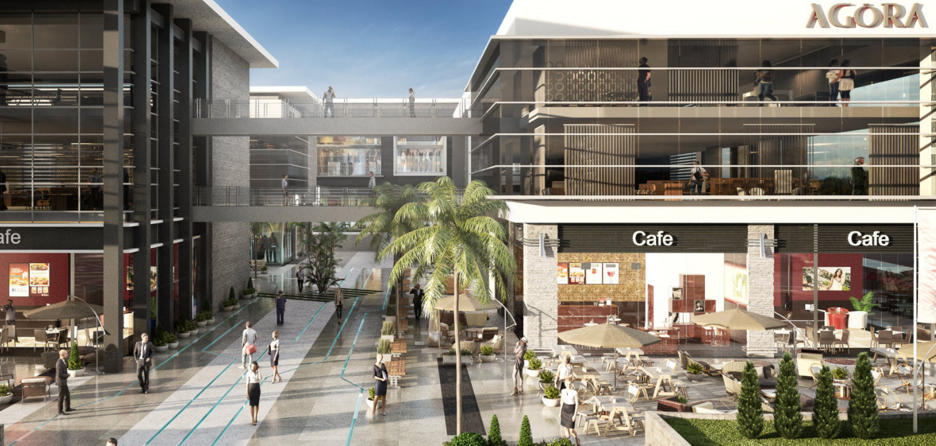 With 20% down payment, own a restaurant in agora mall new cairo with an area of 78 meters