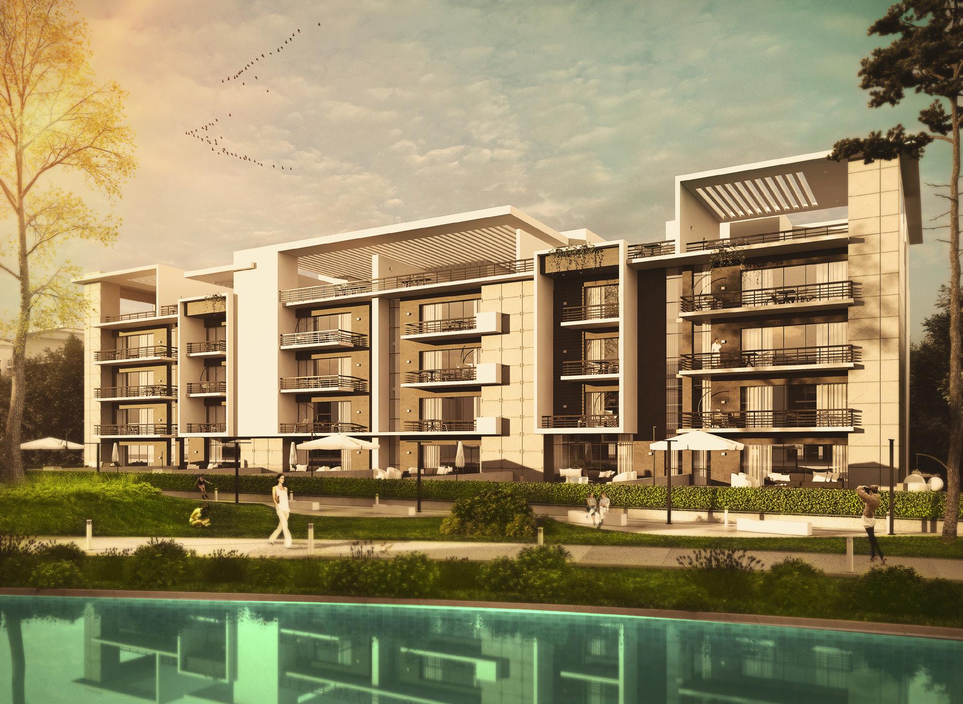 With an area of 187 m², apartments for sale in Fifth Square, Al Marasem