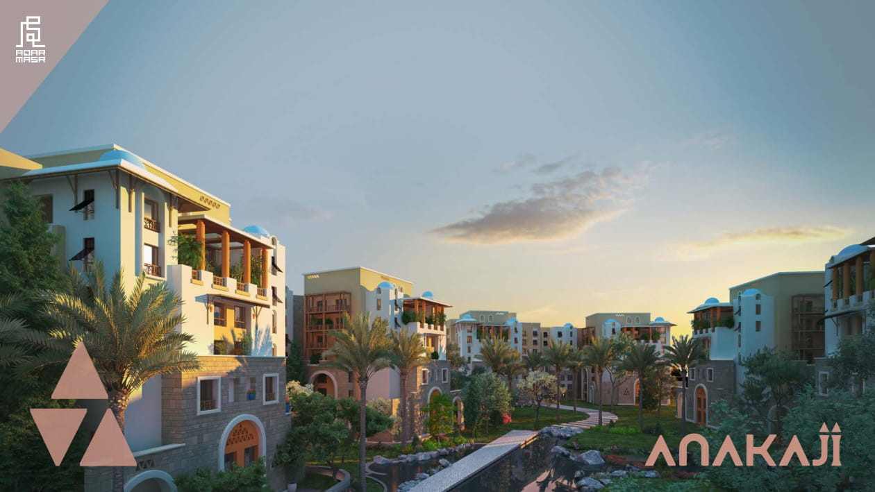 With an area of 130 m², apartments for sale in the Anakaji project