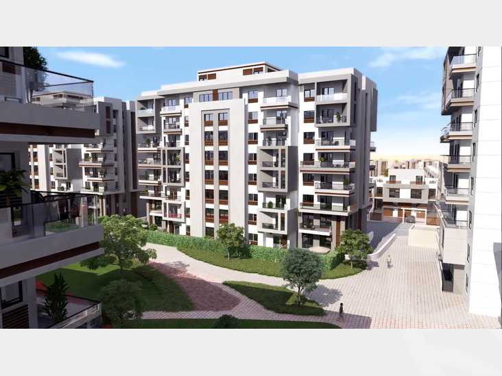 With an area of 71 m², apartments for sale in Blue Vert Capital