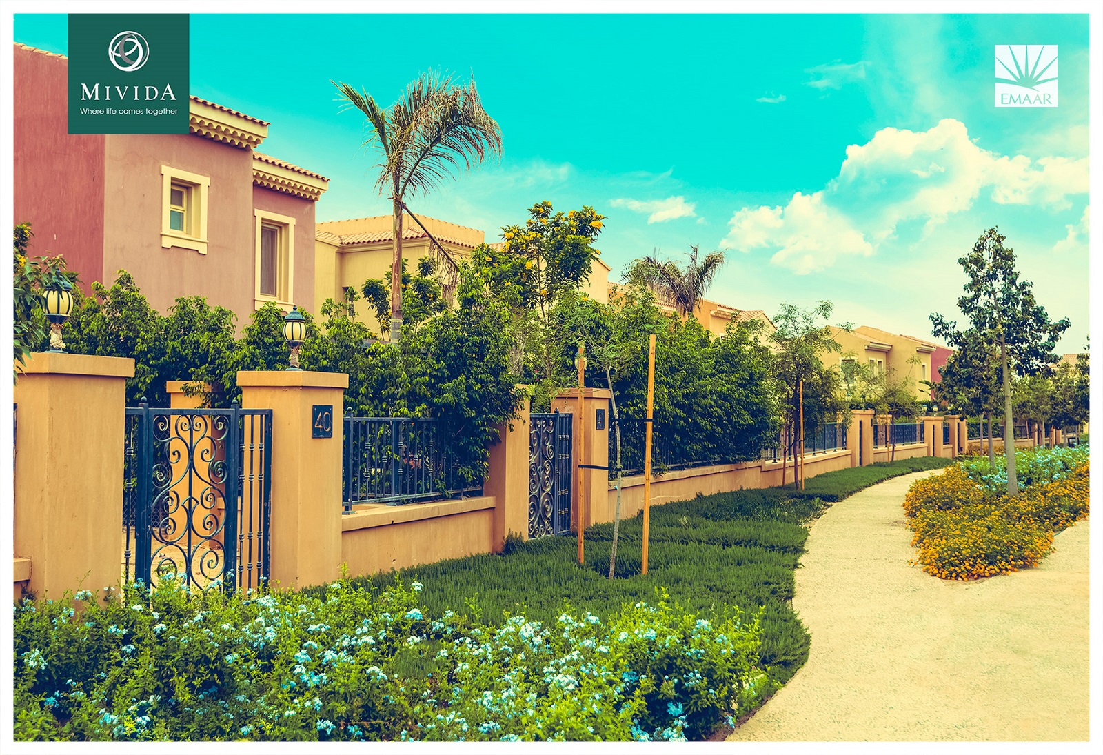 Book your villa in Mivida compound with space of 440 m²