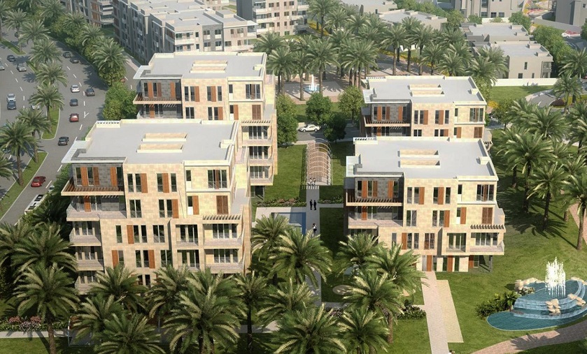 Hurry up to buy an apartment in Taj City Compound with an area starting from 108 m²