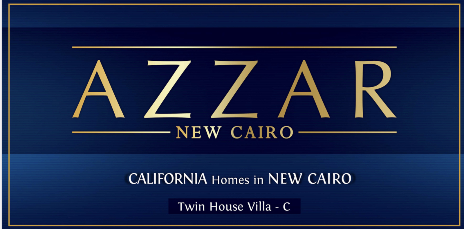 take the opportunity and get a large villa with an area of 303 meters in Azzar Compound New Cairo