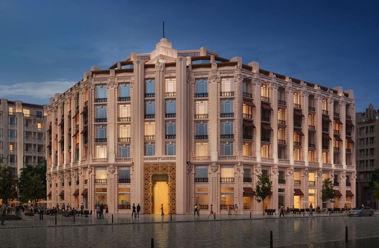 بمقدم 10% أحصل على شقة بمساحة 117 متر في كمبوند Baroque new cairo