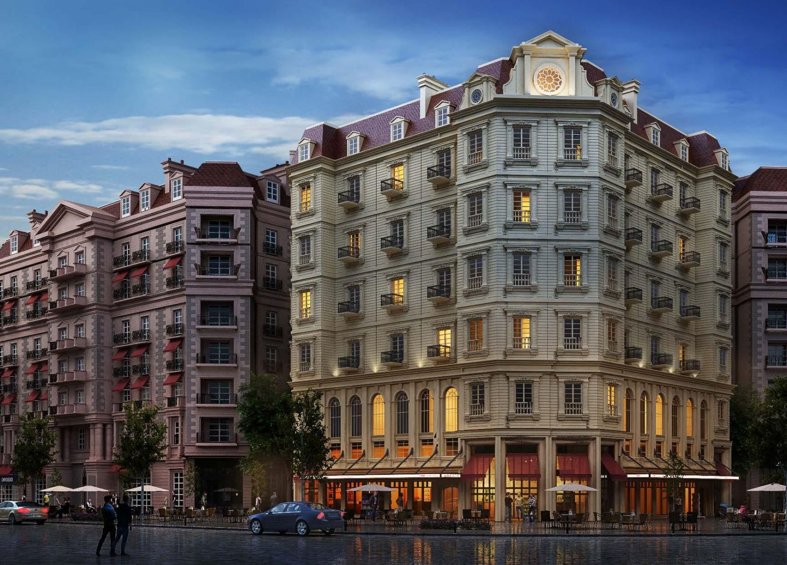 Get an apartment in Baroque New Capital with an area of 166 m²