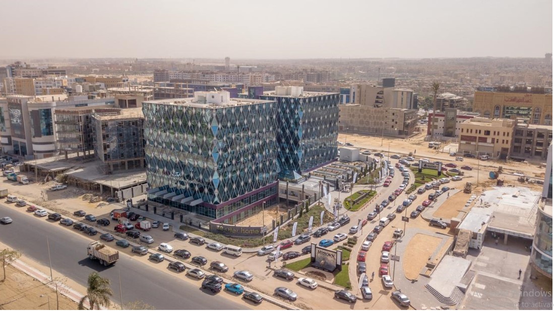 Get an office in Cairo Business Plaza with an area of 210 meters