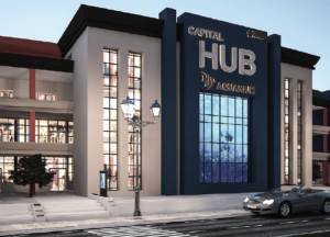 سارع بالحجز في Capital Hub New Capital وحدات تجارية تبدأ مساحاتها من 110 متر