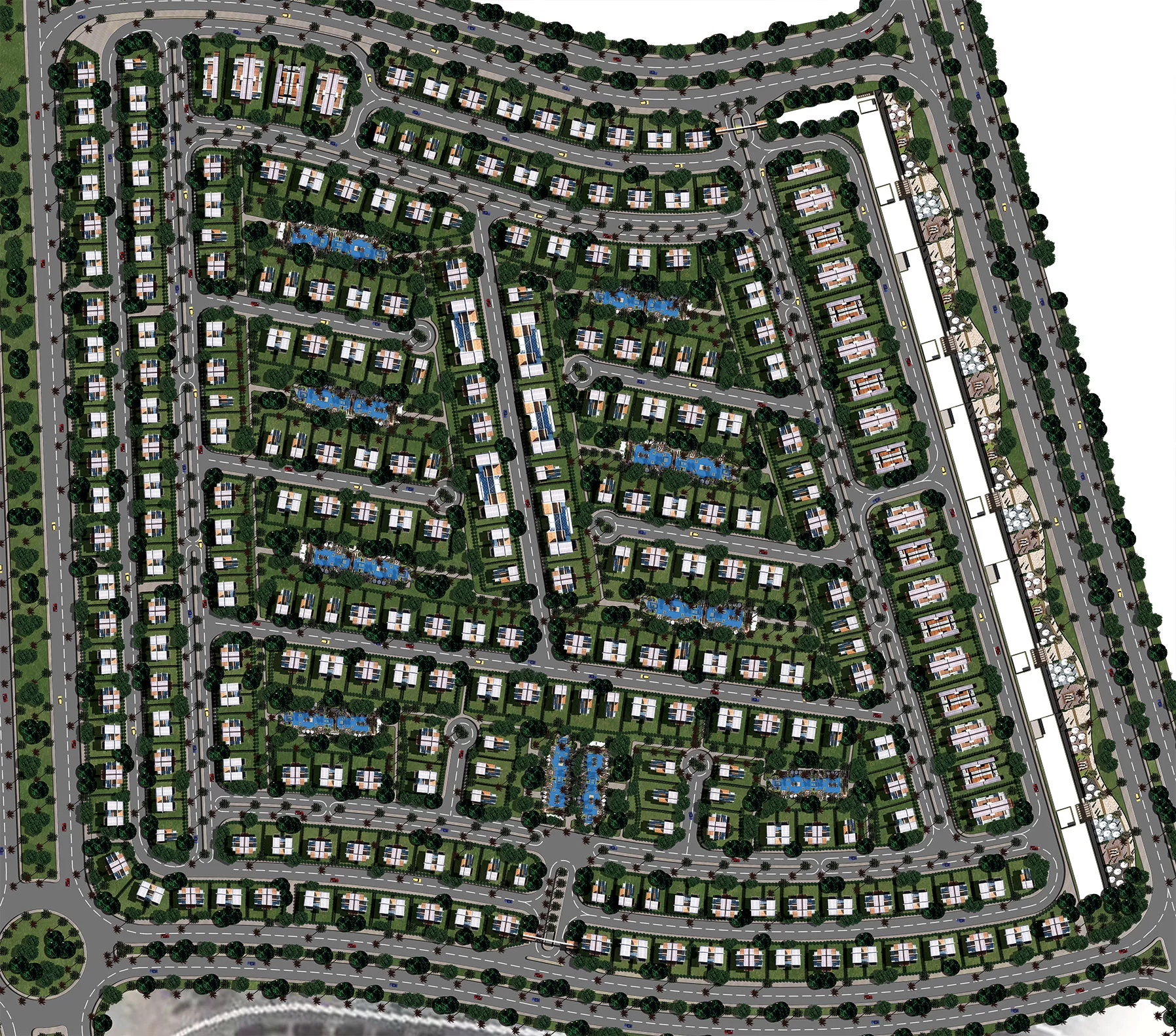 كمبوند الباتيو الزهراء الشيخ زايد لافيستا – El Patio Zahraa Sheikh Zayed