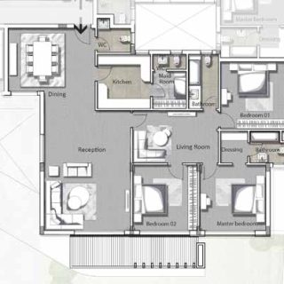 كومباوند كنز حدائق اكتوبر فرست جروب – Kenz Compound 6 October