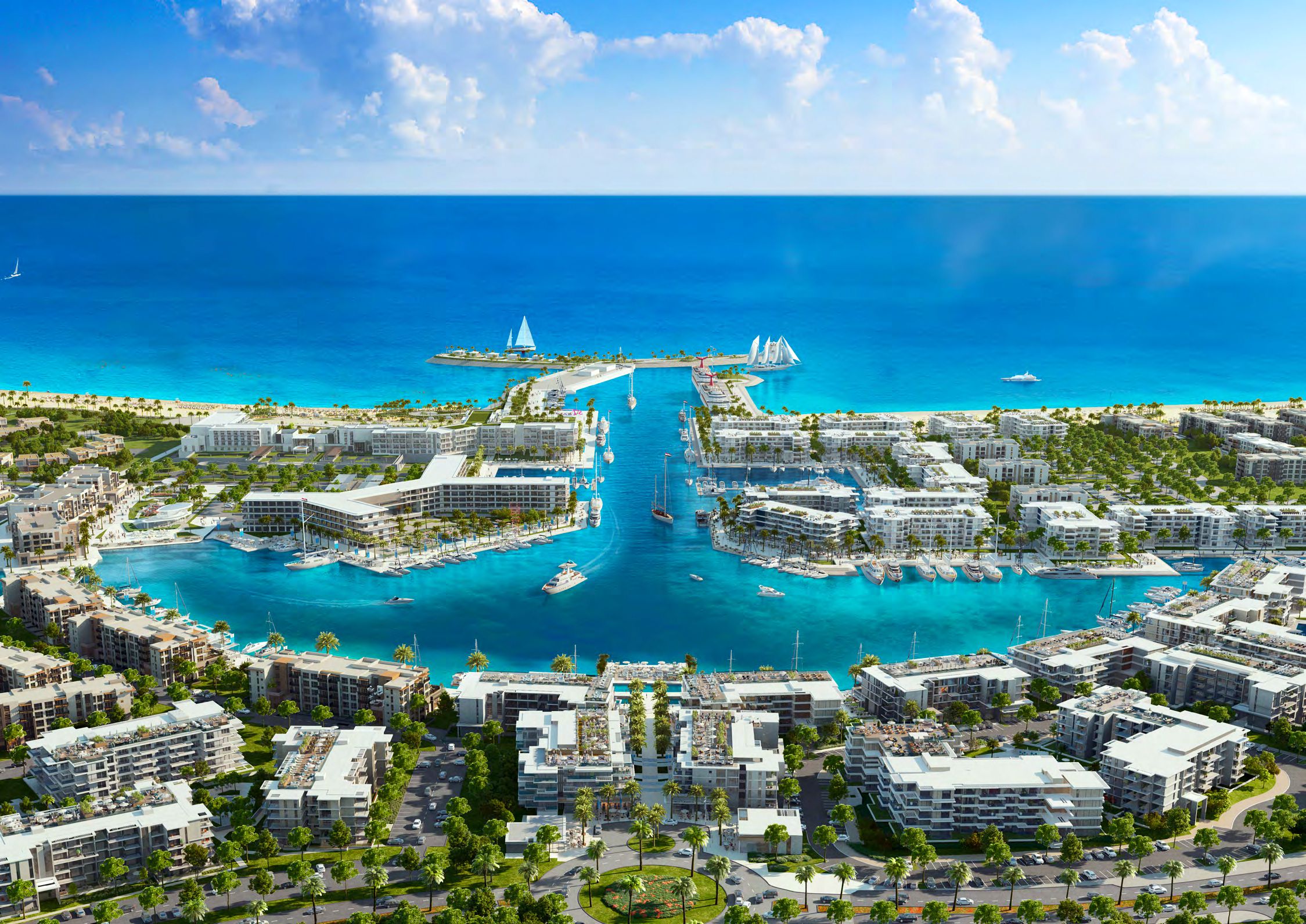قرية مراسى الساحل الشمالى إعمار مصر – Marassi North Coast