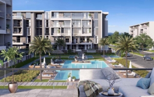 With an area of 174 meters, apartments for sale in El Patio Oro New Cairo