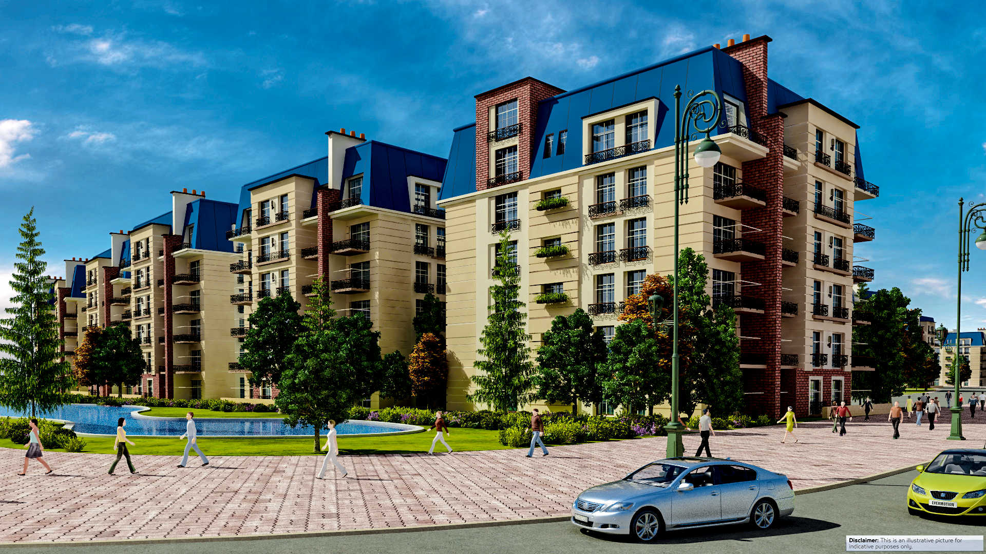 Get an apartment in Neopolis compound with an area of 264 m²