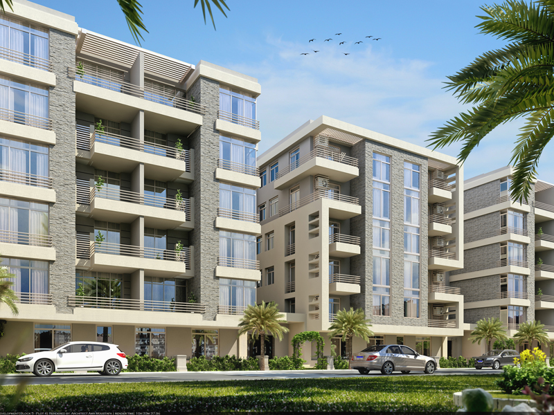 Hurry up to buy an apartment in Taj City Compound with an area starting from 108 m²