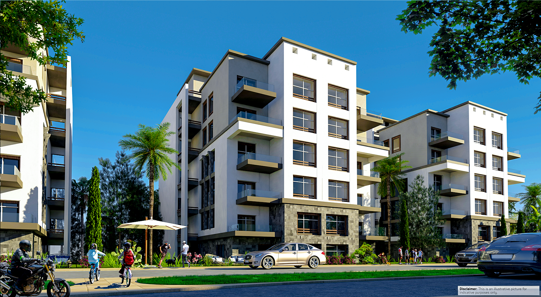 With an area of 175 m², apartments for sale in Neopolis Mostakbal City