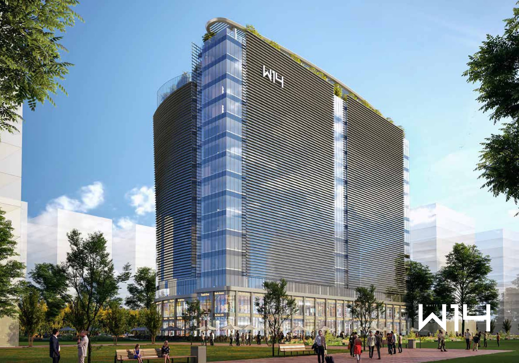 White 14 Business Complex Mall New Capital MBG Developments