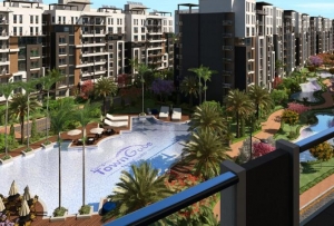 شقة رائعة 155م للبيع في موقع مميز جدا داخل تاون جيت العاصمة الإدارية