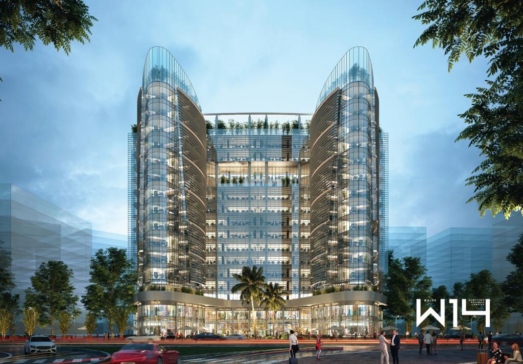 White 14 Business Complex Mall New Capital MBG Developments