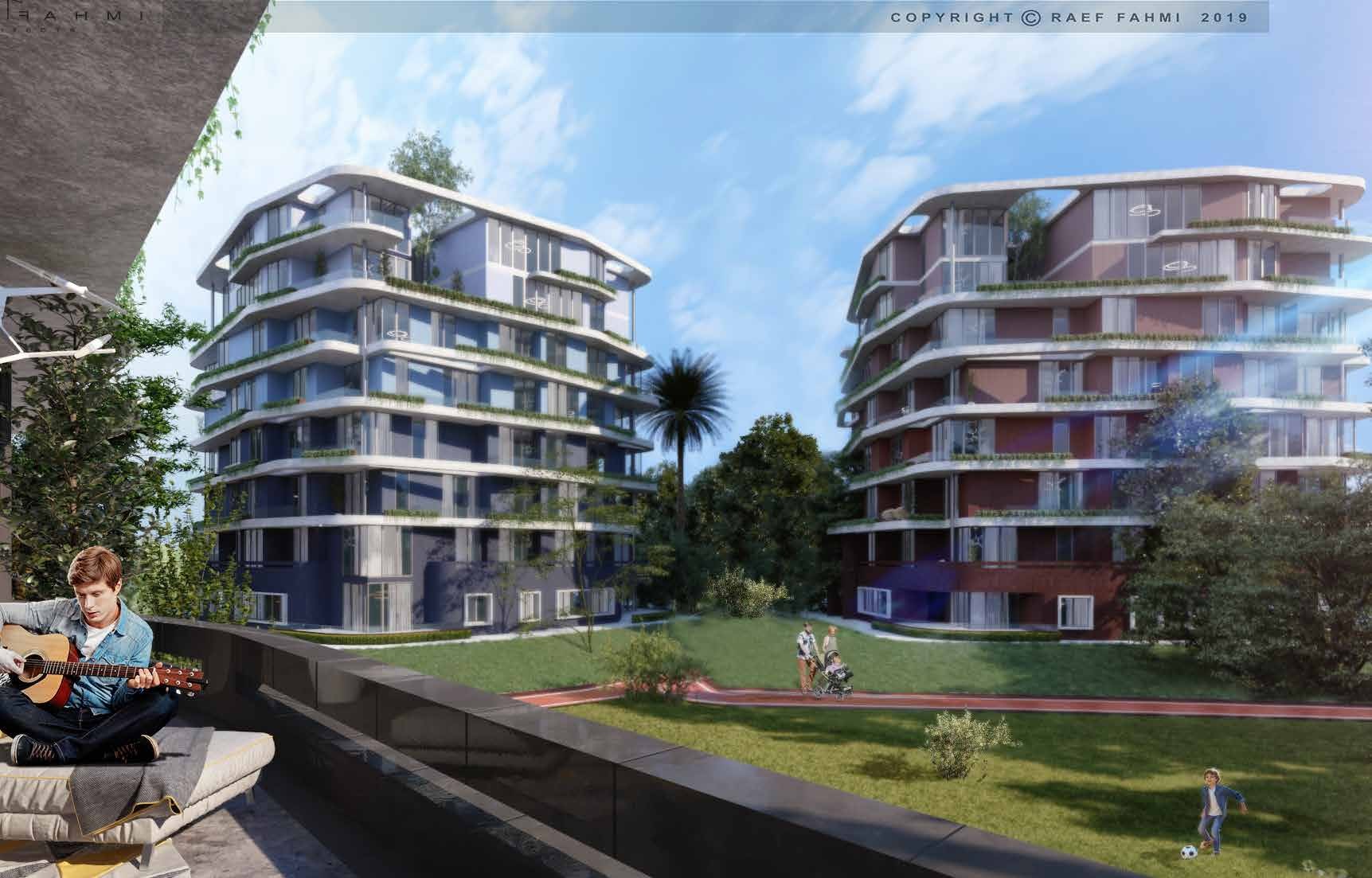 Apartments for sale in Armonia Compound 124m