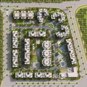 Penthouse shot for sale 174m in Azad compound New Cairo at an incredible price