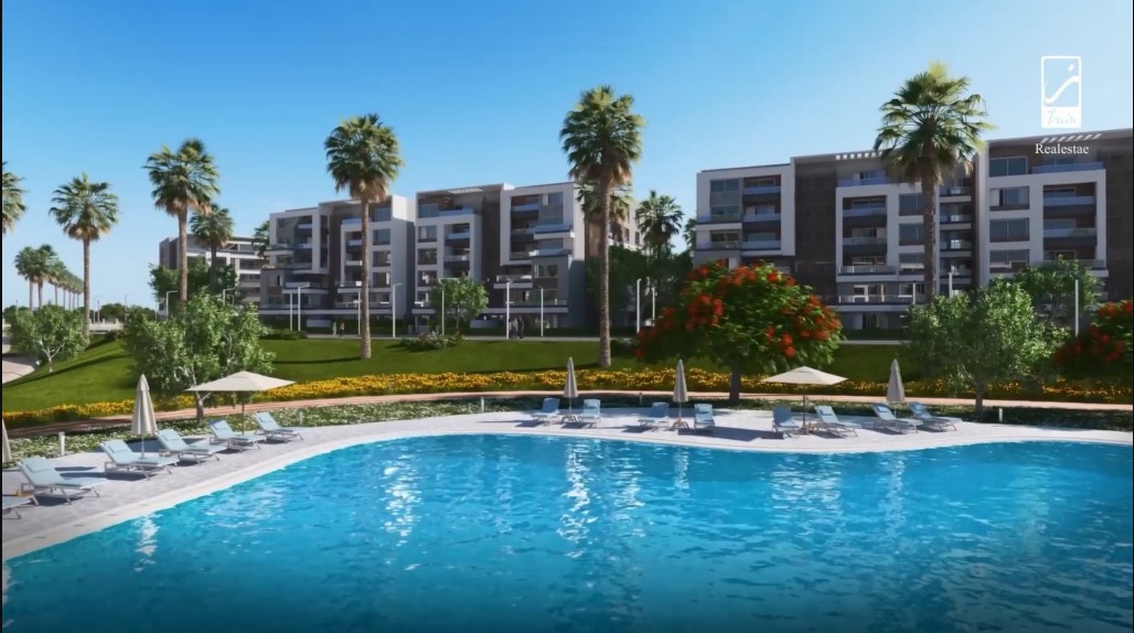 شقة رائعة 255م للبيع في موقع مميز جدا داخل capital gardens palm hills