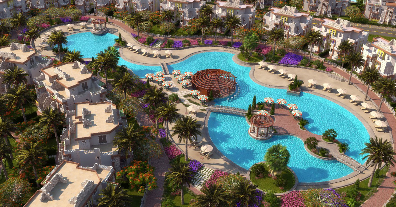 قرية سيسيليا لاجونز الساحل الشمالي ابن سينا – Cecilia lagoons North Coast