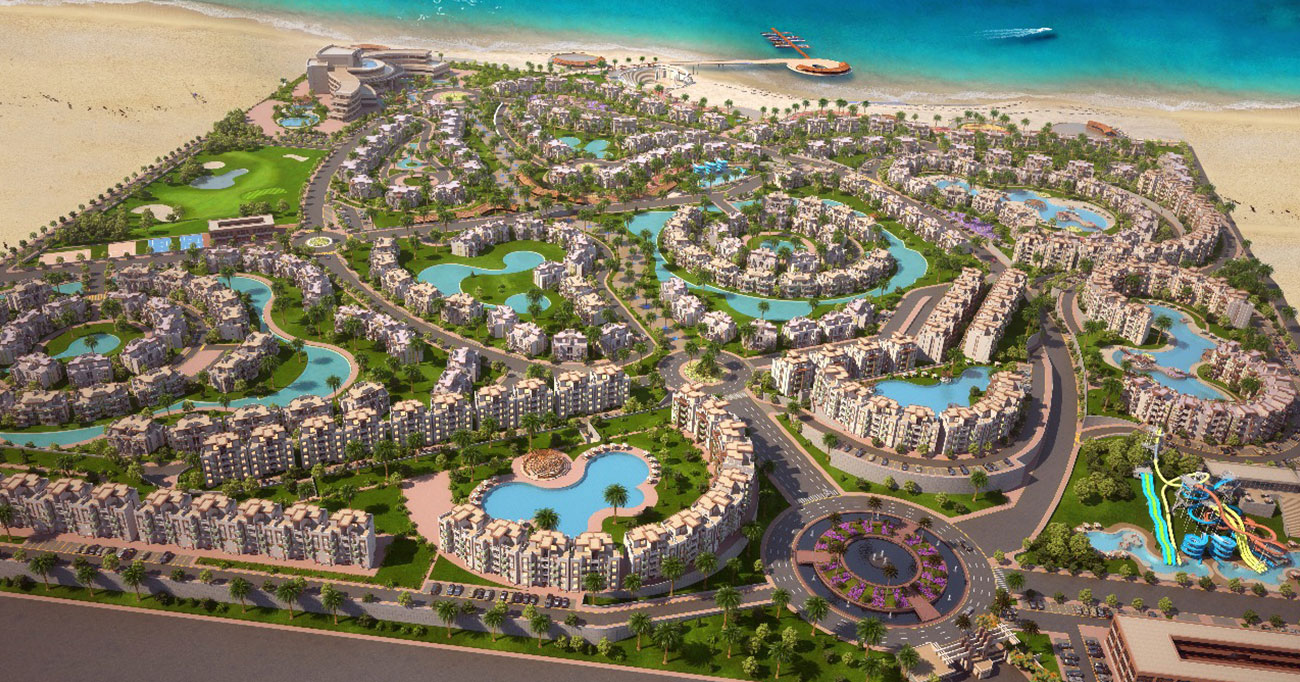 قرية سيسيليا لاجونز الساحل الشمالي ابن سينا – Cecilia lagoons North Coast