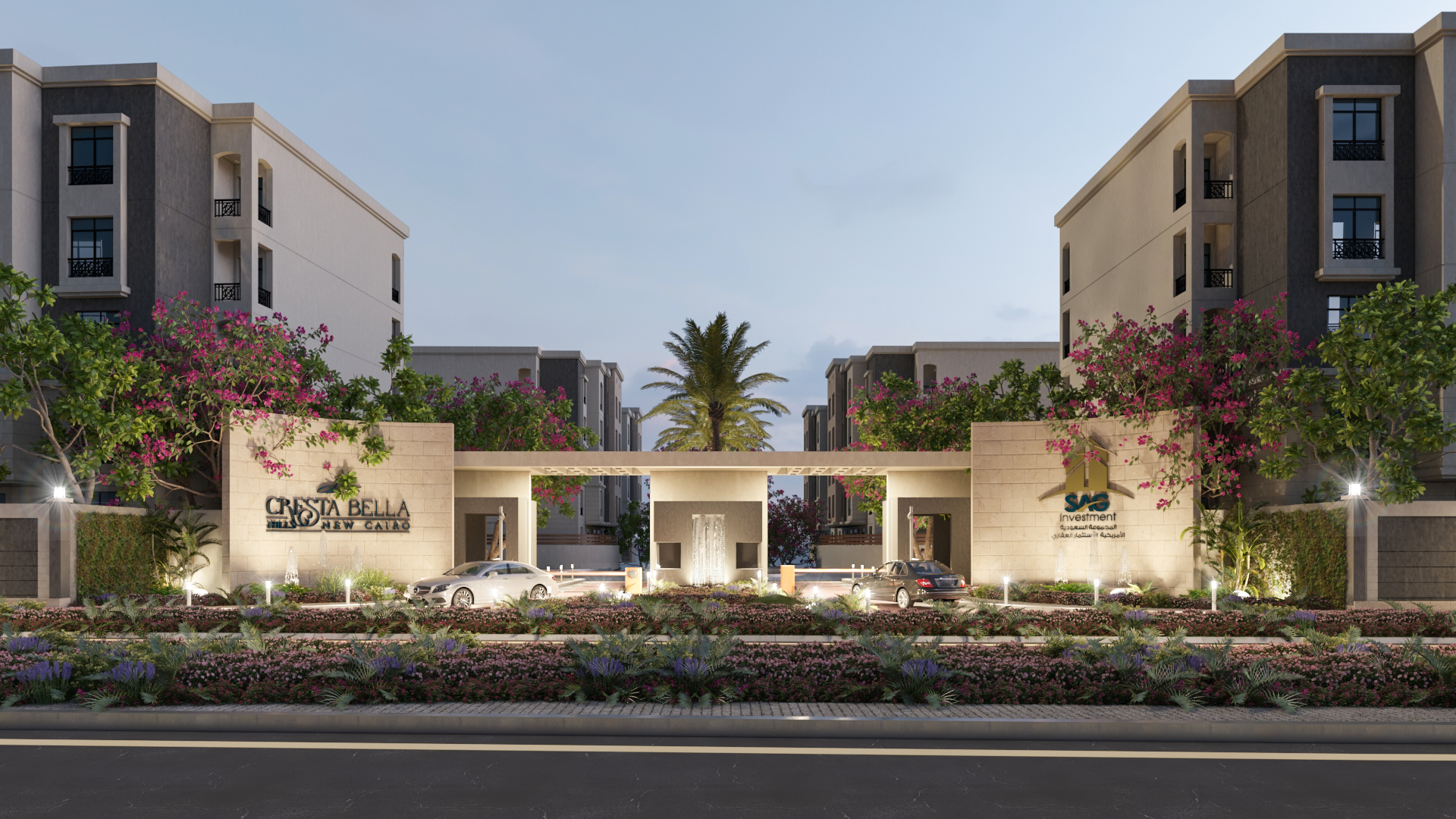 Units with an area of 142 m² for reservation in Cresta Bella Hills, Fifth Settlement