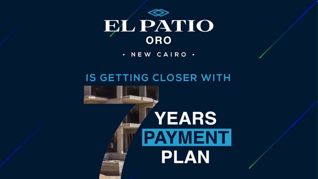 With an area of 174 meters, apartments for sale in El Patio Oro New Cairo