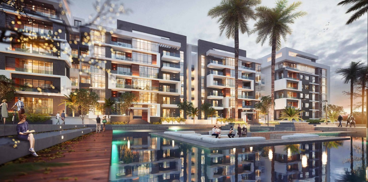 With an area of 191 m², apartments for sale in La Mirada compound