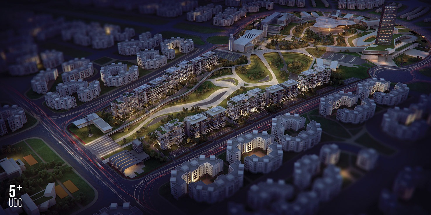 Hurry up to buy a penthouse in Le Ciel compound in the new capital, with an area starting from 201 m²