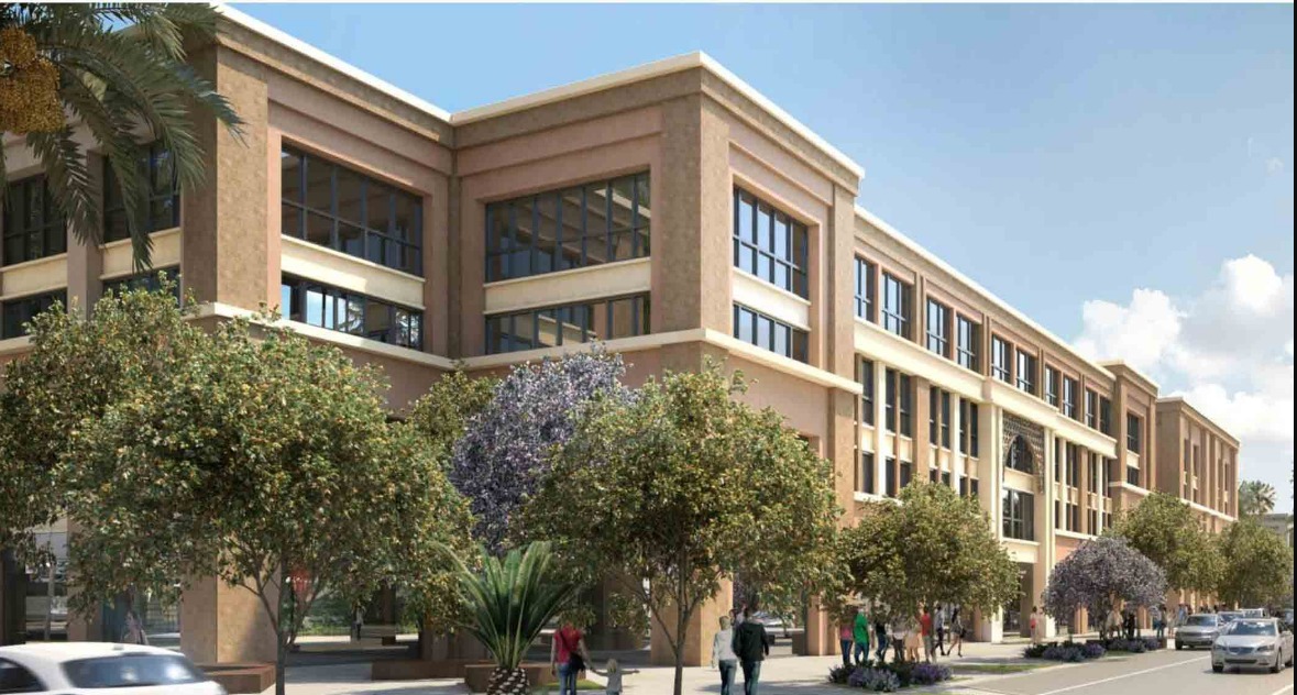 Invest now in New Cairo and buy an office with an area of 274 meters in Mivida Business Park Mall
