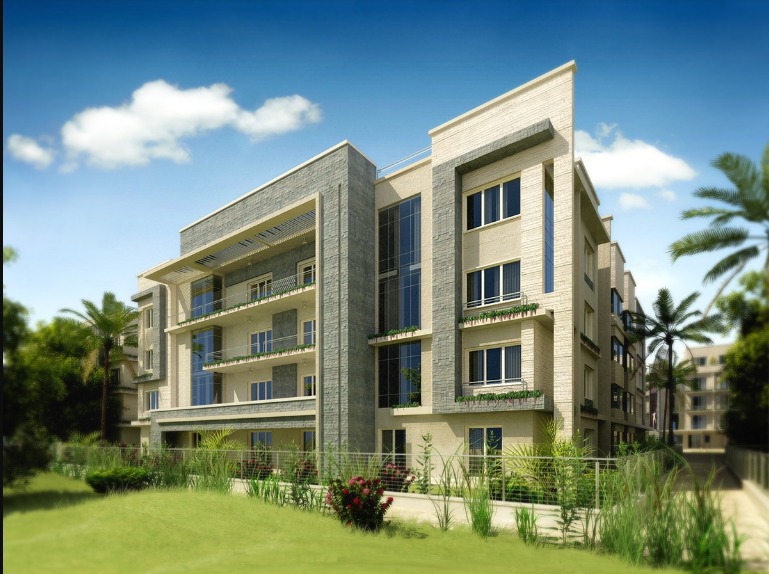 The cheapest apartment 158m for sale in a garden in Galleria Moon Valley from Arabia