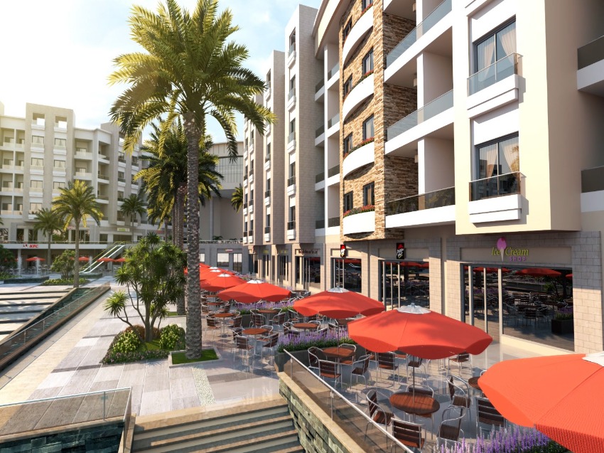 With a 10% down payment, own an office in Pearl de Rois the Fifth Settlement with an area of 160 m²