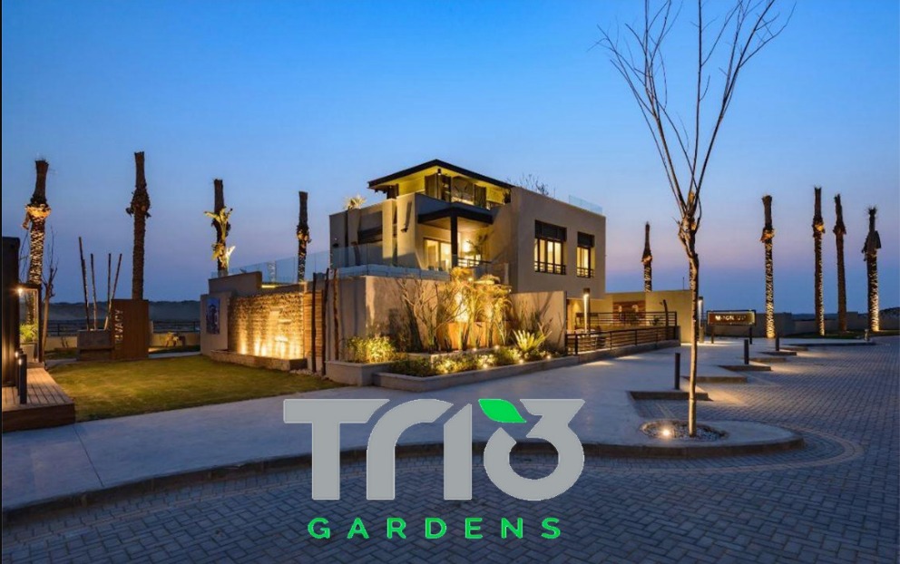 With an area of 129 m², apartments for sale in Trio Gardens