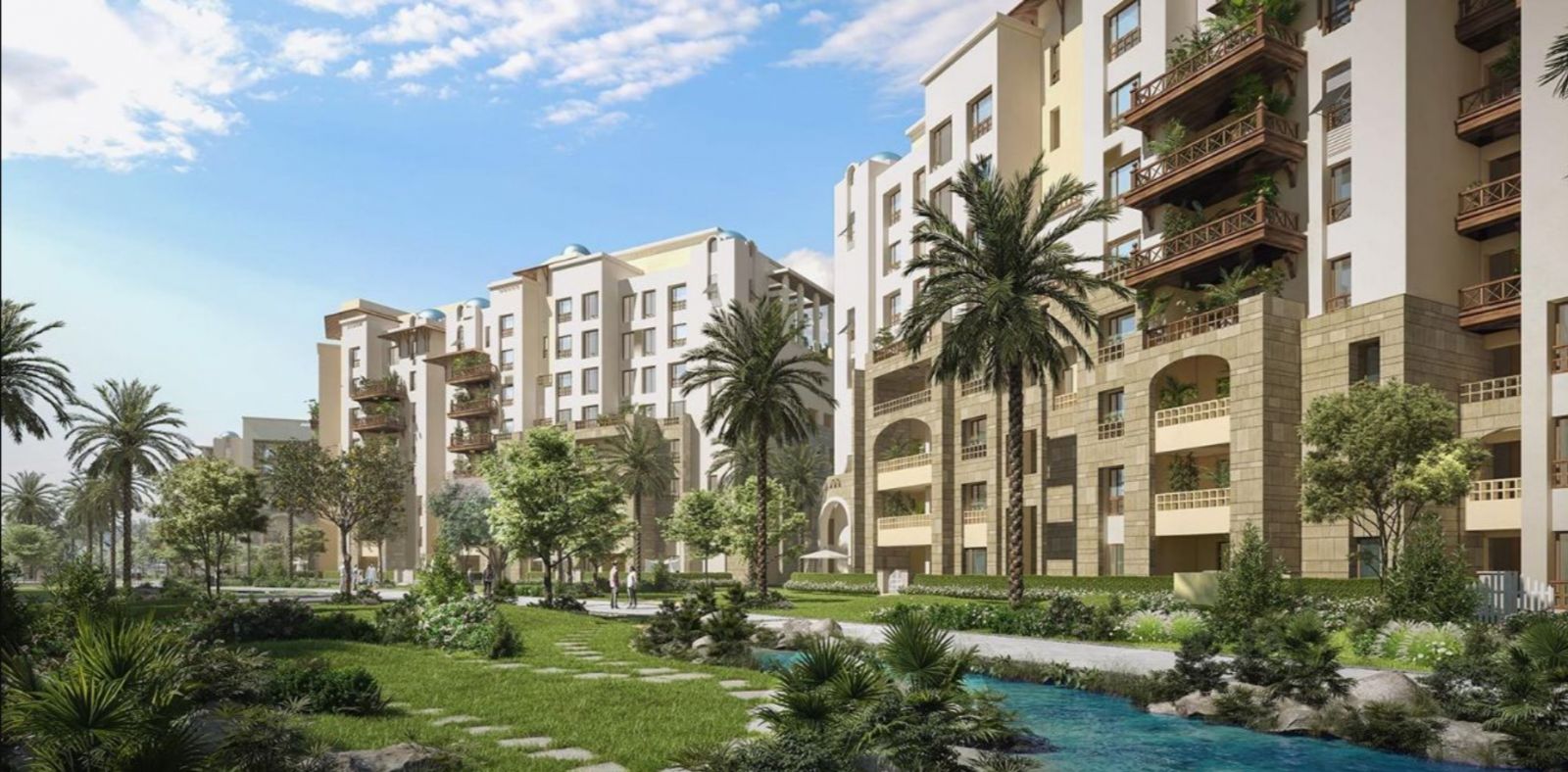 With an area of 158 m², apartments for sale in Zavani project