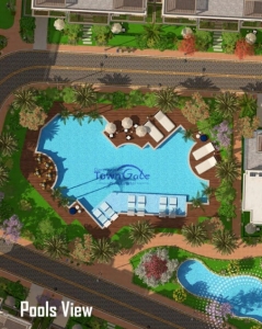 فرصة عظيمة شقة 180م مع اقساط على 6 سنوات فى تاون جيت العاصمة الجديدة