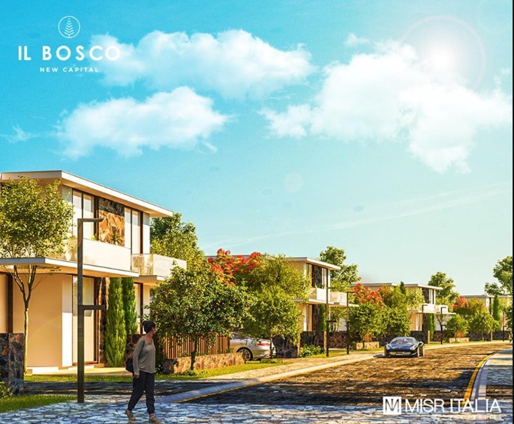 Hurry up to book in the Bosco project by Egypt Italia, units starting from 150 meters