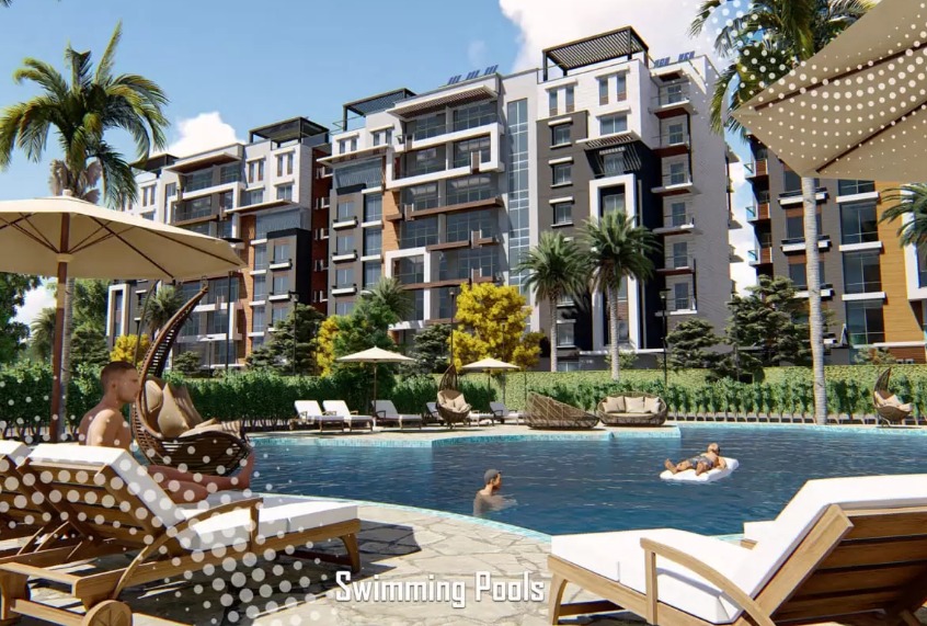 Apartments for sale in Town Gate 4 bedroom project 220 m