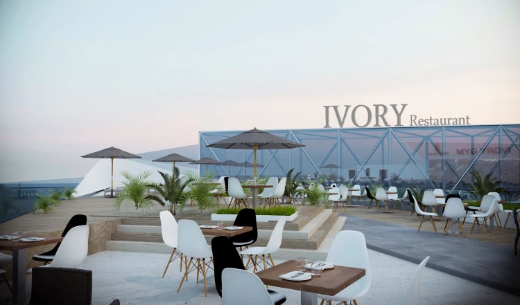 Get a shop in Ivory Plaza The Administrative Capital with an area of 98 m²