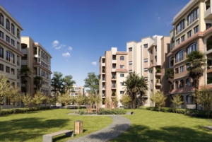 Attractive price apartment 111 m in Al Maqsad compound New Capital, a wonderful view