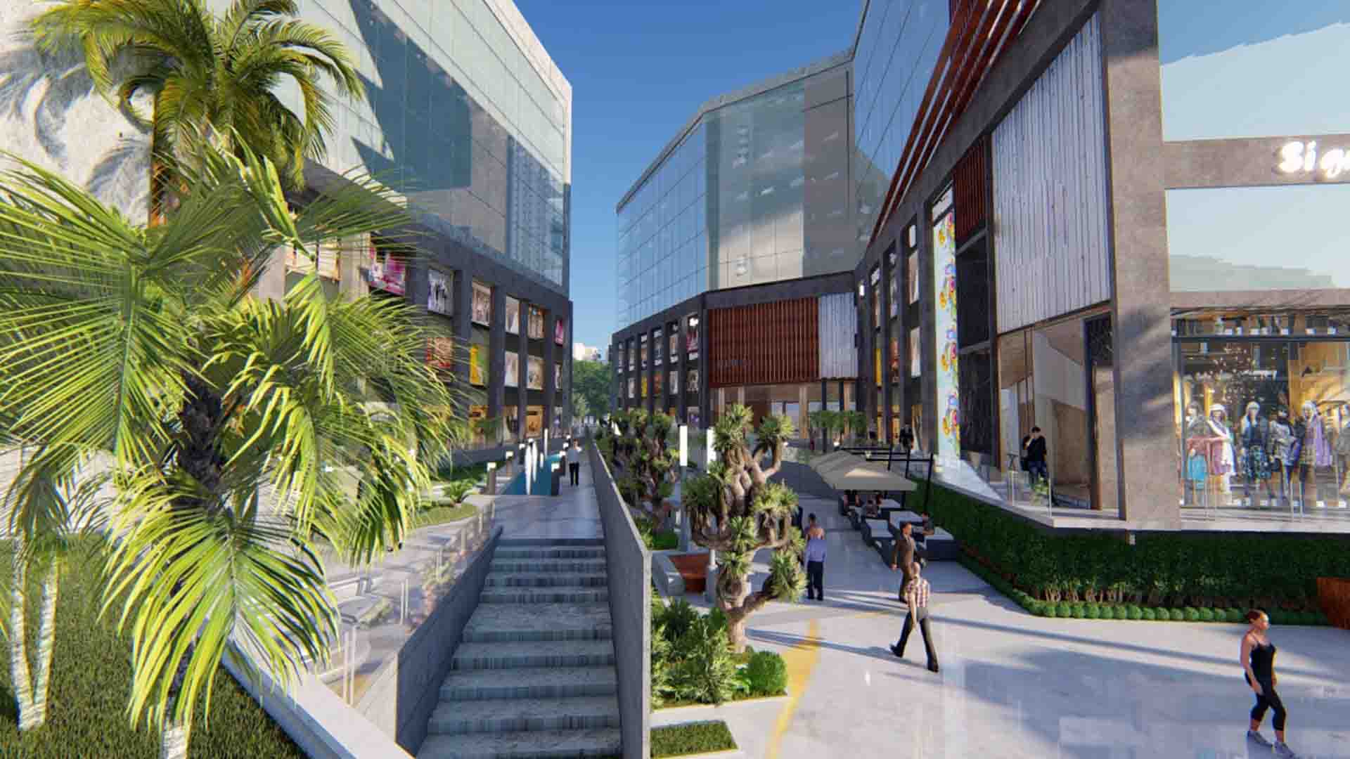 Own a store in The Walk New Capital with an area starting from 53 m²