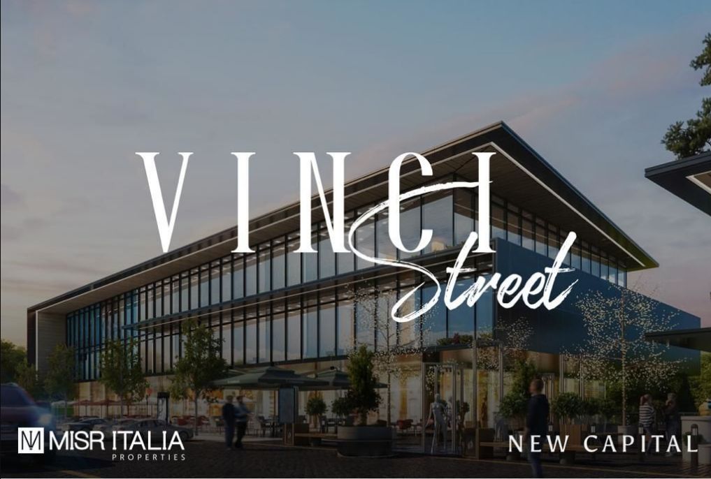 Hurry up to book your shop with an area starting from 108 meters in Vinci Street New Capital