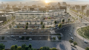 With a 10% down payment, own an office in capital one mall with an area of 160 square meters