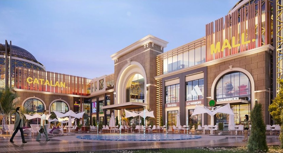 1 room shops for sale in Catalan Mall project