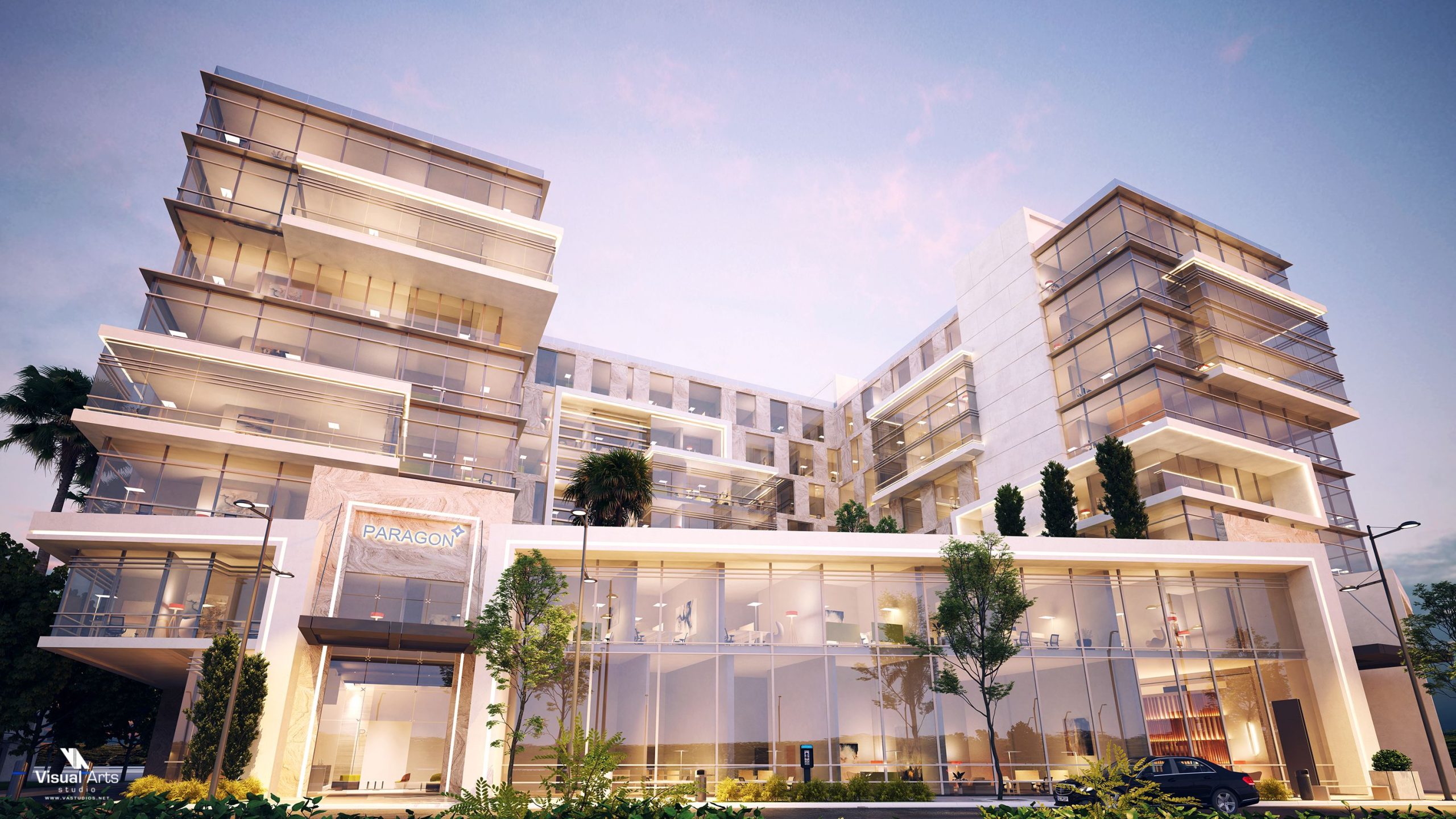 Administrative units for sale in Paragon Mall Project